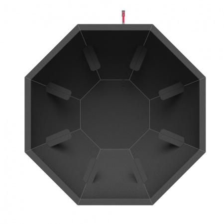 Банный чан 6 граней под самоотделку (Чёрный) Банный чан 6 граней под самоотделку (Чёрный)