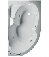 Ванна 1 Марка Diana 160x100 (Правая) с гидромассажем Ванна 1 Марка Diana 160x100 (Правая) с гидромассажем